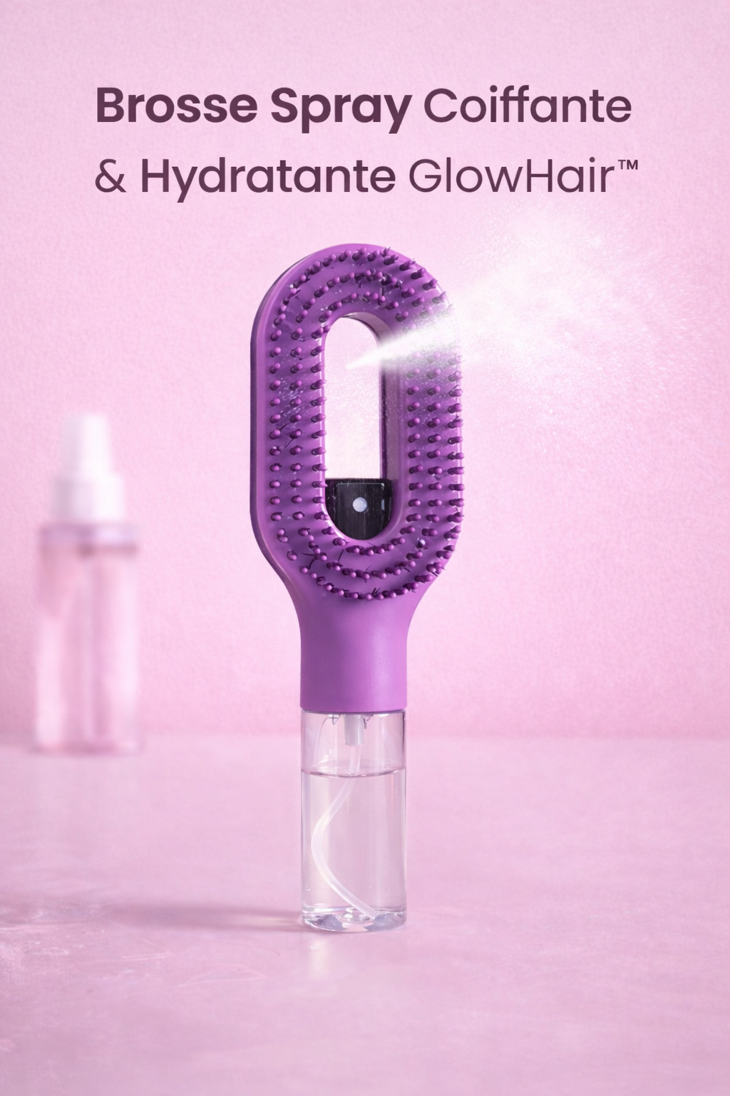 Brosse Coiffante et hydrantante