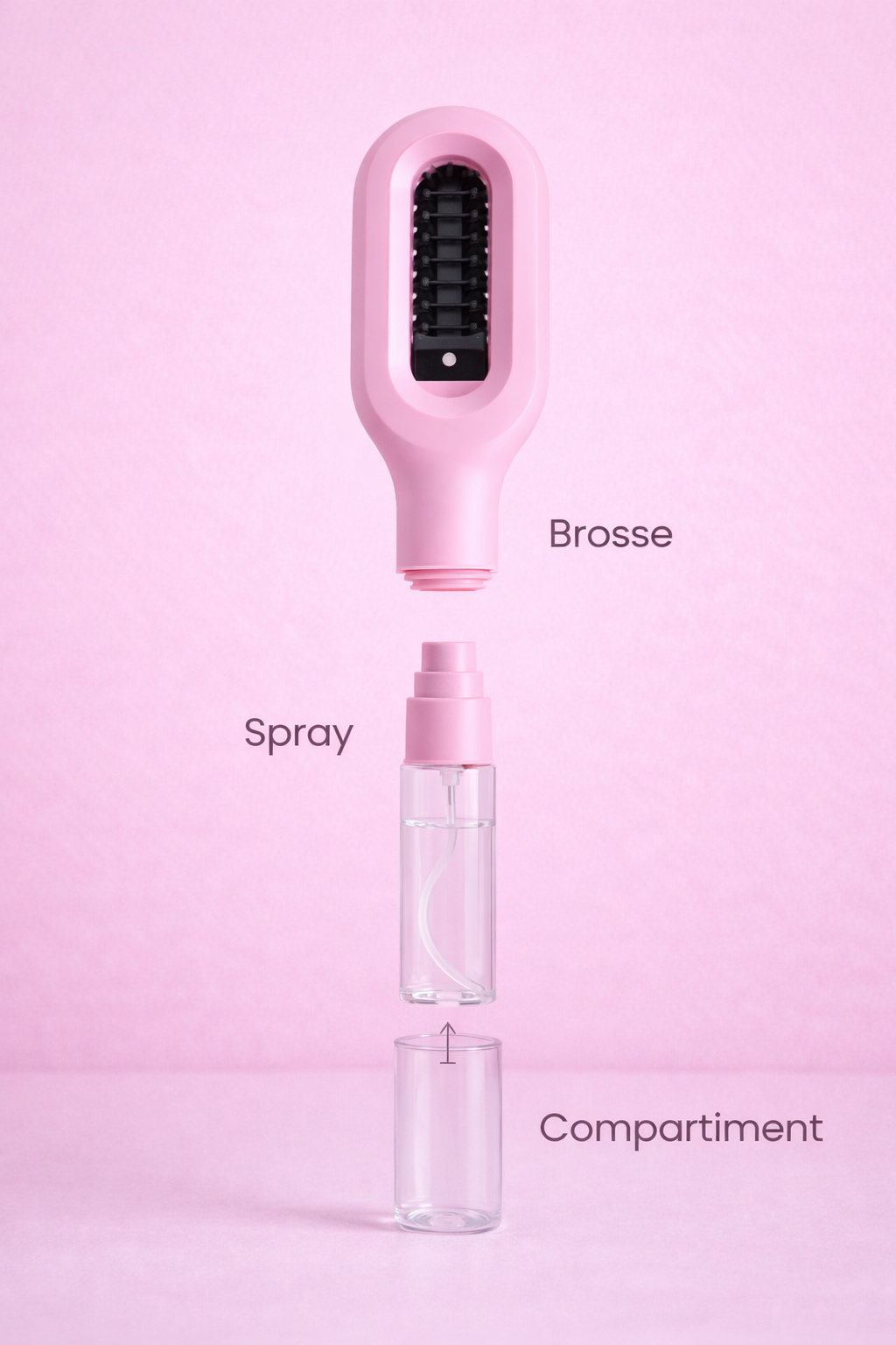 Brosse Coiffante et hydrantante