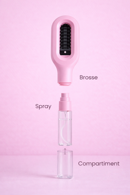 Brosse Coiffante et hydrantante